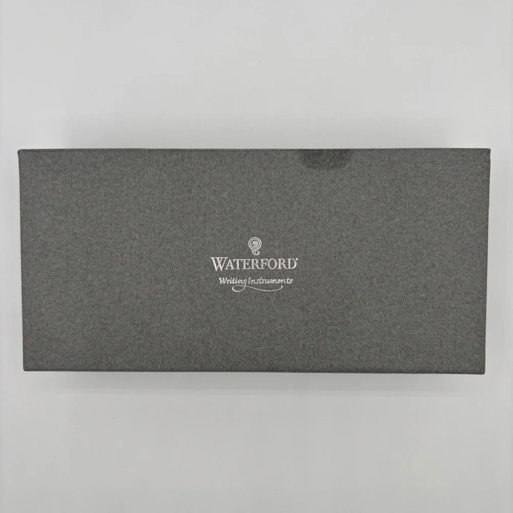 Waterford Silver Glen Guilloche Rollerball Pen W407 | NEW in Box Graduation gift